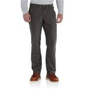 MEN'S 44 IN. X 30 IN. PEAT COTTON/SPANDEX RUGGED FLEX RIGBY DUNGAREE PANT