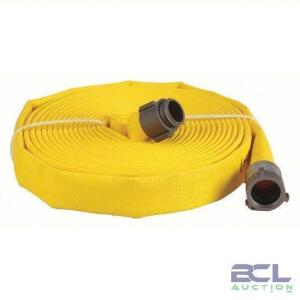 DESCRIPTION: (1) FIRE HOSE BRAND/MODEL: JAFLINE #11N816 INFORMATION: YELLOW SIZE: 50' RETAIL$: $169.20 EA QTY: 1