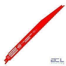 DESCRIPTION: (1) PACK OF (25) BI-METAL WOOD BLADE BRAND/MODEL: DIABLO #DS1212BW25 INFORMATION: FOR WOOD SIZE: 12" RETAIL$: $85.97 EA QTY: 1
