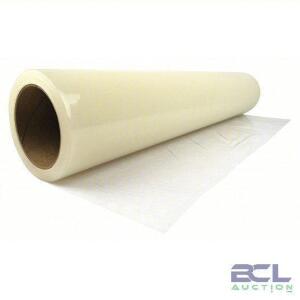 DESCRIPTION: (2) ROLLS OF CARPET PROTECTION BRAND/MODEL: SURFACE SHIELDS #22DM43 INFORMATION: CLEAR, LDPE, FILM SIZE: 2.5 MIL THICK X 4' W X 500' L RE