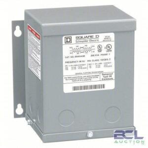 DESCRIPTION: (1) BUCK BOOST TRANSFORMER BRAND/MODEL: SQUARE D #1H275 INFORMATION: 500 VA POWER RATING, SINGLE PHASE, 3R RETAIL$: $606.03 EA QTY: 1