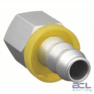 DESCRIPTION: (2) BOXES OF (50) PUSH-ON HOSE FITTING BRAND/MODEL: SPEEDAIRE #30E635 INFORMATION: HOSE BARB X NPT, 3/8 IN X 3/8 IN FITTING SIZE, MALE X