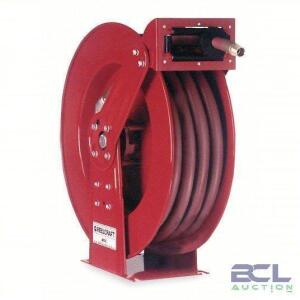 DESCRIPTION: (1) SPRING RETURN HOSE REEL BRAND/MODEL: REELCRAFT #4NA88 INFORMATION: RED, 250 PSI MAX SIZE: 50' X 1" ID RETAIL$: $1125.32 EA QTY: 1