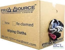 DESCRIPTION: (1) CASE OF MISC. RAGS BRAND/MODEL: PRO SOURCE RETAIL$: $91.62 EA QTY: 1