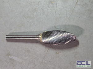DESCRIPTION: (4) CARBIDE FLAME BURR BRAND/MODEL: WESTWARD 19D736 SIZE: 1-7/16" HEAD 1/4" SD RETAIL$: $299.40 QTY: 4
