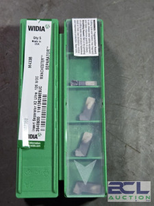 DESCRIPTION: (20) "SEPARATOR" X2 ULTRA CARBIDE GROOVING INSERTS BRAND/MODEL: WIDIA 3540929 SIZE: .126" WOC RETAIL$: $243.60 QTY: 20