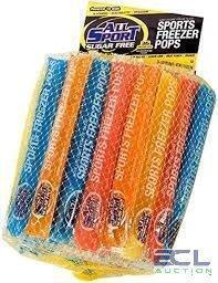 DESCRIPTION: (2) PACKS OF (36) FREEZER POPS BRAND/MODEL: ALL SPORT RETAIL$: $23.75 EA QTY: 2