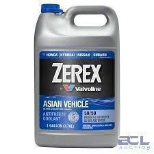 DESCRIPTION: (2) ANTIFREEZE COOLANT BRAND/MODEL: ZEREX DEX COOL INFORMATION: ASIAN VEHICLE SIZE: 1 GALLON RETAIL$: $21.95 EA QTY: 2