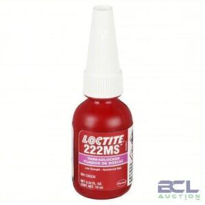 DESCRIPTION: (10) LOW STRENGTH THREADLOCKER BRAND/MODEL: LOCTITE #5E212 SIZE: 0.34 FL OZ RETAIL$: $22.86 EA QTY: 10
