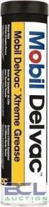 DESCRIPTION: (6) HEAVY DUTY EXTREME PRESSURE MOLY GREASE BRAND/MODEL: MOBIL DELVAC SIZE: 13.7 OZ CARTRIDGES RETAIL$: $49.95 EA QTY: 6