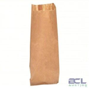 DESCRIPTION: (1) CASE OF (500) LIQUOR BAG BRAND/MODEL: 12R140 INFORMATION: BROWN SIZE: 4 in Wd, 1 1/4 in Dp, 10 in Ht, 35#, 35 lb Basis Weight, RETAIL