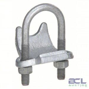 DESCRIPTION: (1) CASE OF (50) RIGHT ANGLE BEAM CLAMP BRAND/MODEL: 3KG70G SIZE: Malleable Iron, 1 1/2 in Trade Size RETAIL$: $189.52 EA QTY: 1