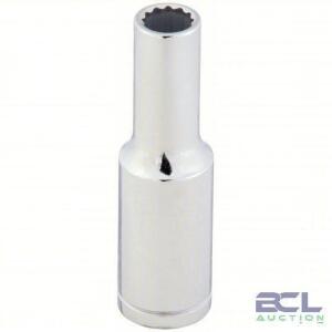 DESCRIPTION: (6) SOCKET BRAND/MODEL: WESTWARD #10E261 SIZE: 1/2 DRIVE 9MM RETAIL$: $3.96 EA QTY: 6
