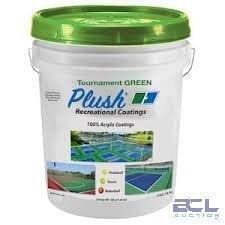 DESCRIPTION: (1) RECREATIONAL SURFACE COATING BRAND/MODEL: PLUSH SIZE: 5 GALLON RETAIL$: $119.95 EA QTY: 1