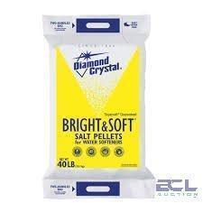 DESCRIPTION: (2) BRIGHT AND SOFT SALT WATER BLOCK BRAND/MODEL: DIAMOND CRYSTAL SIZE: 50 LB QTY: 2