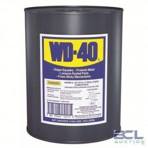 DESCRIPTION: (1) GENERAL PURPOSE LUBRICANT BRAND/MODEL: WED-40 #20JY67 SIZE: 5 GALLON RETAIL$: $153.49 QTY: 1