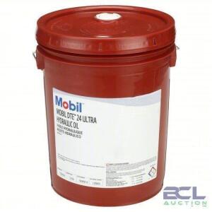 DESCRIPTION: (1) HYDRAULIC OIL BRAND/MODEL: MOBIL #56MD24 INFORMATION: Viscosity Grade 32, DTE 24 SIZE: 5 GALLON RETAIL$: $182.71 EA QTY: 1