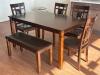 6 PC. DINNING TABLE SET