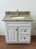 3 COMPARTMENT BATHROOM VANITY WITH FAUCET - 5