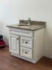 3 COMPARTMENT BATHROOM VANITY WITH FAUCET - 6