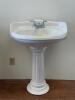 PEDESTAL SINK WITH FAUCET - 2