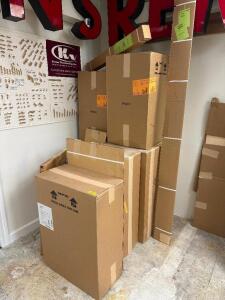 CUSTOM BUFFET WALL CABINET SYSTEM