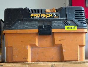 PRO PACK 5.0 HP WET DRY VAC