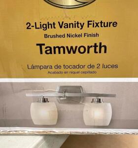 2-LIGHT VANITY FIXTURE