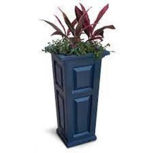 TALL PLANTER - NEPTUNE BLUE