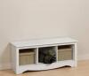 DESCRIPTION: (1) CUBBY STORAGE BENCH BRAND/MODEL: PREPAC ENTRYWAY INFORMATION: WHITE RETAIL$: $92.19 SIZE: 48"W x 20"H x 15.75"D QTY: 1