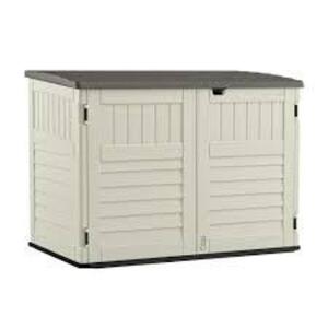 DESCRIPTION: (1) STORAGE SHED BRAND/MODEL: SUNCAST #BMS4700 INFORMATION: WHITE RETAIL$: $459.00 SIZE: 5X3 QTY: 1