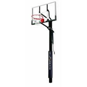 DESCRIPTION: (1) TEMPERED GLASS BASKETBALL HOOP BRAND/MODEL: SILVERBACK #B5402 INFORMATION: BLACK RETAIL$: $899.99 SIZE: 60 IN QTY: 1