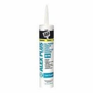 DESCRIPTION: (6) SILICONE CAULK BRAND/MODEL: DAP ALEX PLUS #788WG0 SIZE: 10 OZ RETAIL$: $7.06 EA QTY: 6