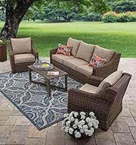 DESCRIPTION: (2) OUTDOOR CHAIRS BRAND/MODEL: HAWTHORNE PARK CONVERSATION SET INFORMATION: ONLY THE CHAIRS THIS IS ONLY THE CHAIRS RETAIL$: $1,059.99 Q