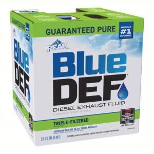DESCRIPTION: (2) DIESEL EXHAUST FLUID BRAND/MODEL: PEAK #48RH22 SIZE: 2.5 GAL RETAIL$: $18.63 EA QTY: 2