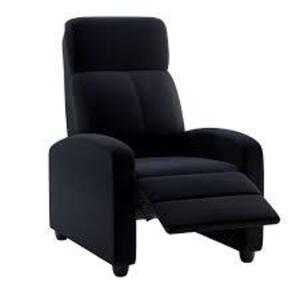 DESCRIPTION: (1) STANDARD RECLINER BRAND/MODEL: LIFESTYLE SOLUTIONS #RCASPM2621 INFORMATION: BLACK RETAIL$: $180.00 SIZE: 26.60 x 33.50 x 40.60 QTY: 1