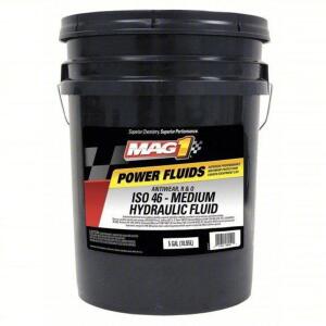 DESCRIPTION: (1) HYDRAULIC OIL BRAND/MODEL: MAG 1 #43y923 SIZE: 5 GALLON RETAIL$: $104.00 EA QTY: 1