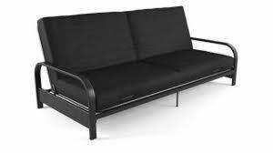 DESCRIPTION: (1) FUTON FRAME BRAND/MODEL: ALESSA #2240059WE INFORMATION: BLACK RETAIL$: $174.87 SIZE: FULL QTY: 1