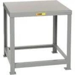 DESCRIPTION: (1) WORK TABLE BRAND/MODEL: DURHAM INFORMATION: GRAY, STEEL SIZE: 30" W X 28" W X 24" H RETAIL$: $423.99 EA QTY: 1