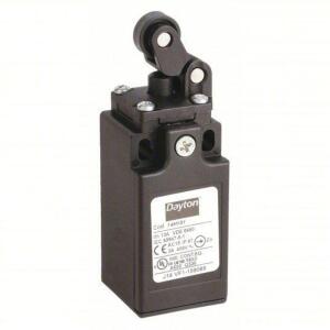 DESCRIPTION: (1) BOX OF (50) LIMIT SWITCH BRAND/MODEL: DAYTON #14H181 INFORMATION: ROLLER ARM PLUNGER, NON-METALLIC RETAIL$: $58.17 PER SWITCH QTY: 1