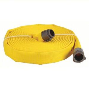DESCRIPTION: (2) FIRE HOSEBRAND/MODEL: JAFLINE #11N816INFORMATION: YELLOWSIZE: 1 1/2" ID X 50'RETAIL$: $169.20 EAQTY: 2