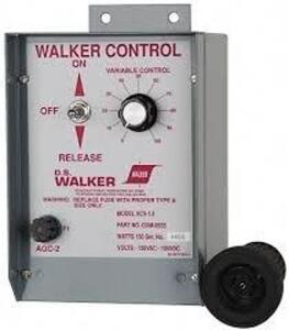 DESCRIPTION: (1) ELECTROMAGNETIC CHUCK CONTROL BRAND/MODEL: WALKER CONTROL #SCV150WS INFORMATION: 150 WATTS, 120V AC RETAIL$: $1051.00 EA QTY: 1