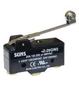 DESCRIPTION: (2) BOXES OF (20) MICRO SWITCH BRAND/MODEL: SUNS #Z-25GW RETAIL$: $8.56 PER SWITCH QTY: 2