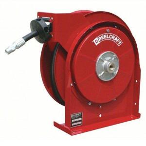 DESCRIPTION: (1) SPRING RETURN HOSE REEL BRAND/MODEL: REELCRAFT #41GR93 INFORMATION: RED, 2600 PSI MAX OP PRESSURE SIZE: 30' RETAIL$: $621.88 EA QTY: