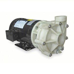 DESCRIPTION: (1) CENTRIFUGAL PUMP BRAND/MODEL: DAYTON #2YEU5 INFORMATION: POLYPROPYLENE, 3 HP HORSEPOWER (MAX), THREE PHASE, 230/460V AC, NPT, NPT RET
