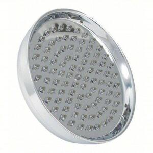 DESCRIPTION: (3) SHOWER HEAD BRAND/MODEL: TRIDENT #48LX51 INFORMATION: CHROME PLATED FINISH, BRASS CONSTRUCTION SIZE: 6" RETAIL$: $58.69 EA QTY: 3