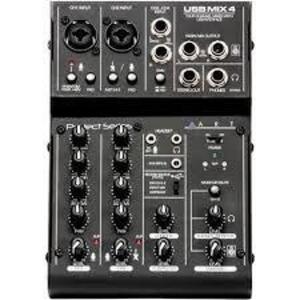 DESCRIPTION: (1) 4 CHANNEL MIXER BRAND/MODEL: ART PROJECT SERIES RETAIL$: $109.99 EA QTY: 1