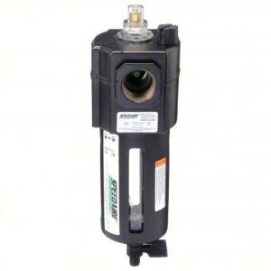 DESCRIPTION: (2) AIR LINE LUBRICATOR BRAND/MODEL: SPEEDAIRE #4ZL89A SIZE: 3/4 in NPT, 142 cfm, 150 psi Max Op Pressure RETAIL$: $75.87 EA QTY: 2