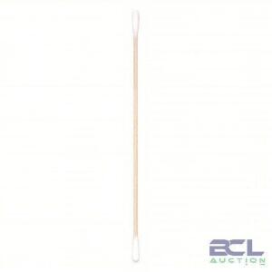 DESCRIPTION: (1) CASE OF (1000) COTTON SWABS BRAND/MODEL: 3TAT9 SIZE: 6 in Overall Lg, 1/2 in Tip Lg, 5 in Handle Lg, 3/8 in Tip Wd RETAIL$: $158.64 E