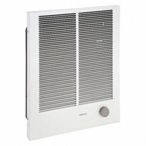 DESCRIPTION: (1) RECESSED ELECTRIC WALL MOUNT HEATER BRAND/MODEL: BROAN #5EFR1 INFORMATION: WHITE RETAIL$: $345.71 SIZE: 16X4X20 QTY: 1